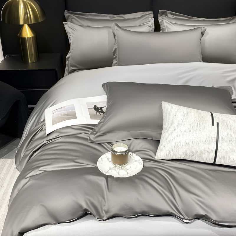 Maternal and infant grade 60 count quilt cover Nantong home textile bedding pure cotton four-piece set long-staple cotton three-piece set group purchase