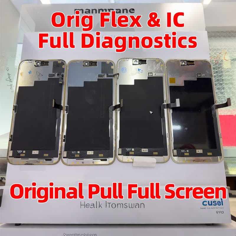 Compatible with Apple Original LCD Screen for iPhone 13/14/15/16/17 PRO Max, Diagnostic Capable