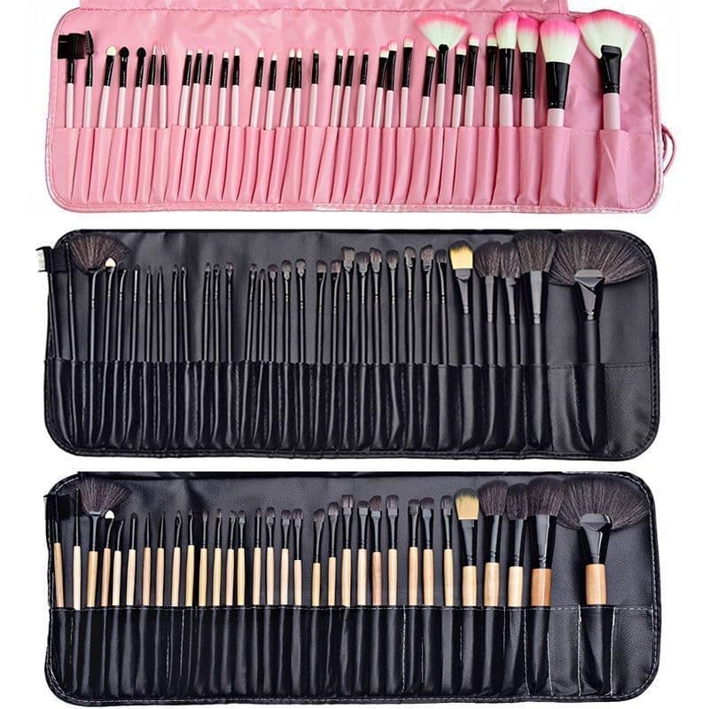 24 makeup brush set soft-bristled powder brush blush brush foundation brush contour brush beauty tools makeup artist