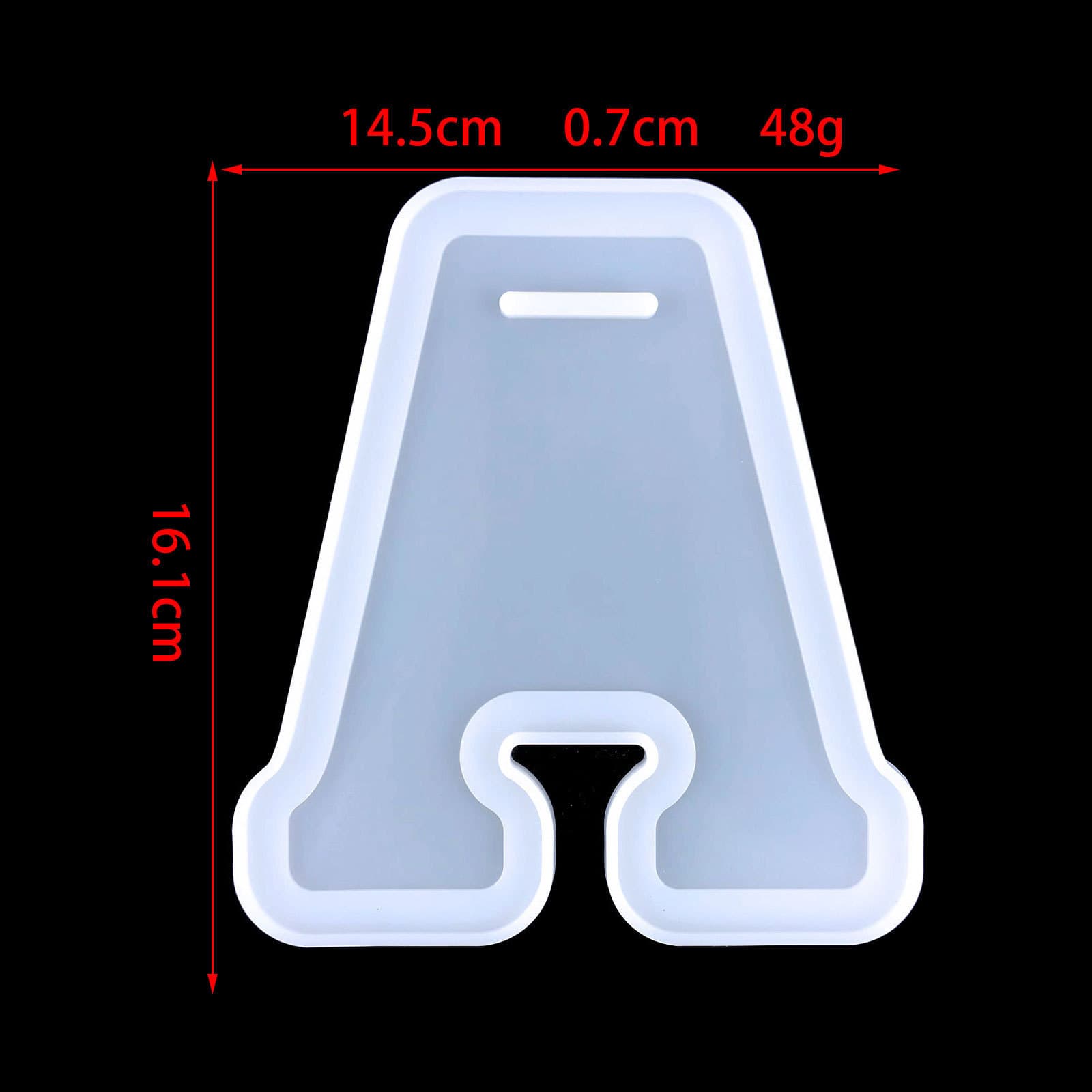Large Alphanumeric Wine Stopper Storage Box Crystal Drop Glue Mold Jewelry Box Small Parts Storage Silicone Mold