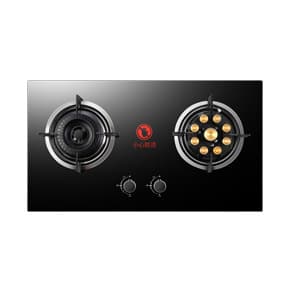 Wholesale High-Power Nine-Burner Gas Stove, Household Dual-Burner Built-in and Freestanding Gas Cooktop, Natural Gas Dual Burner