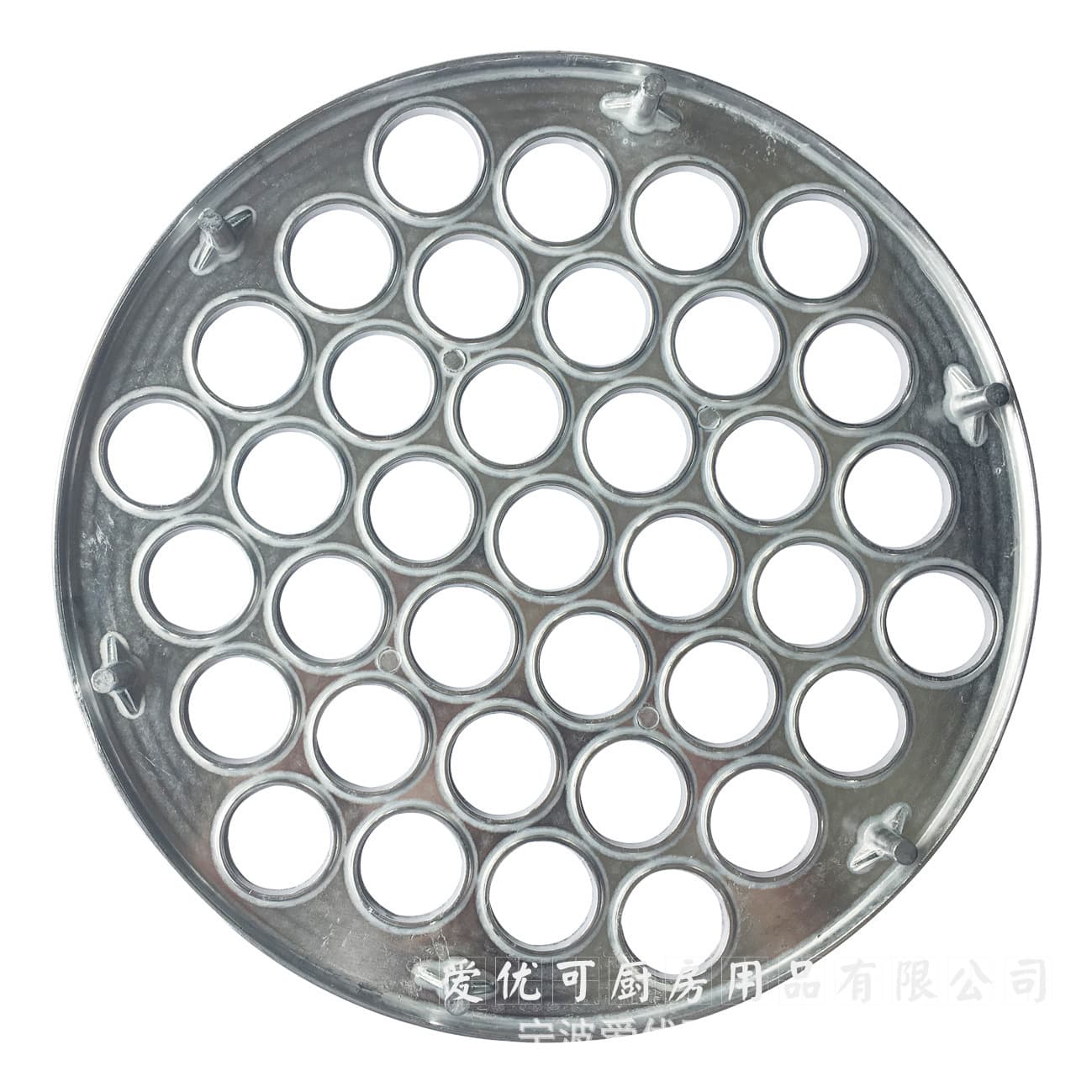 Dumpling Maker 37-Hole Aluminum Dumpling Mold Without Foot Pad Dumpling Tool