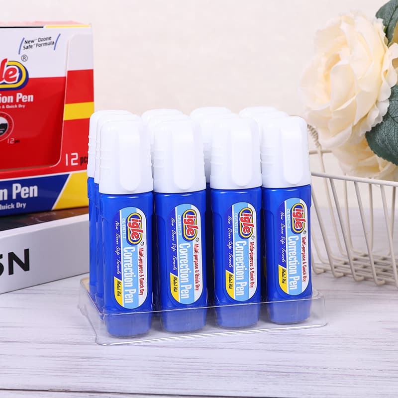 Correction Fluid Safe Quick-Dry Erasing Fluid for Students Large Capacity Erase Writing