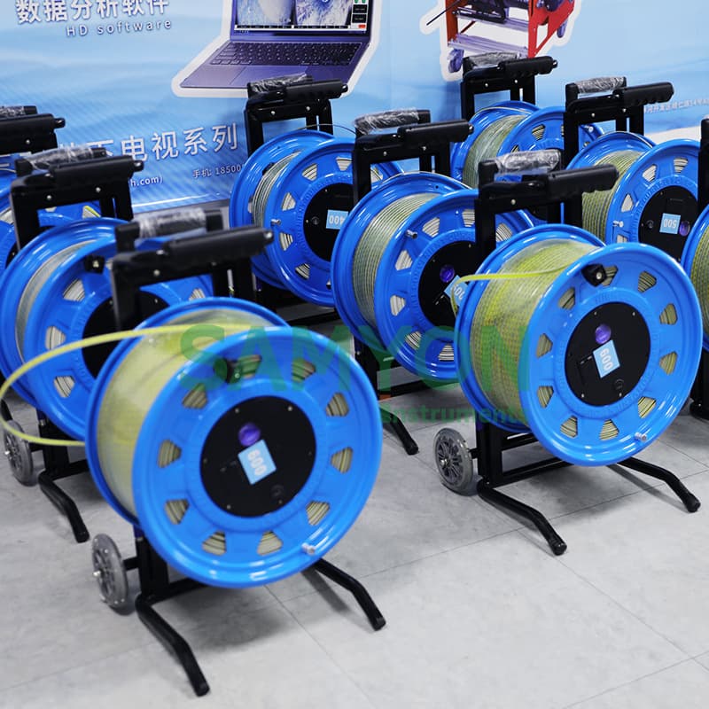 Pile driving dewatering water level measurement, deep well water level gauge, steel tape cable, wear-resistant and durable