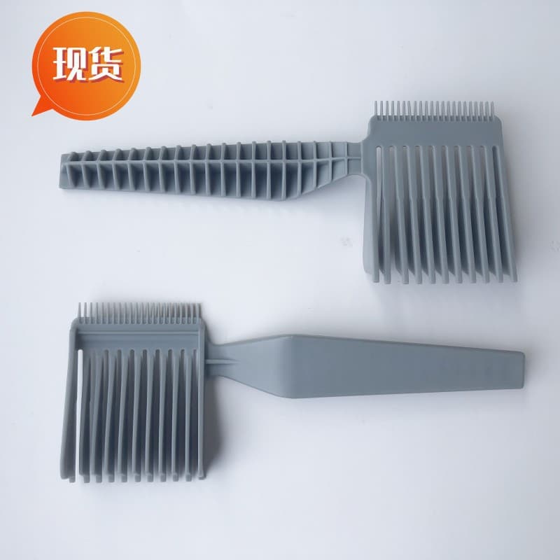Men's Barber Fade Comb Gradient Oil Head Ruler Comb Long Handle Scissor Comb Beauty Care Hairdressing