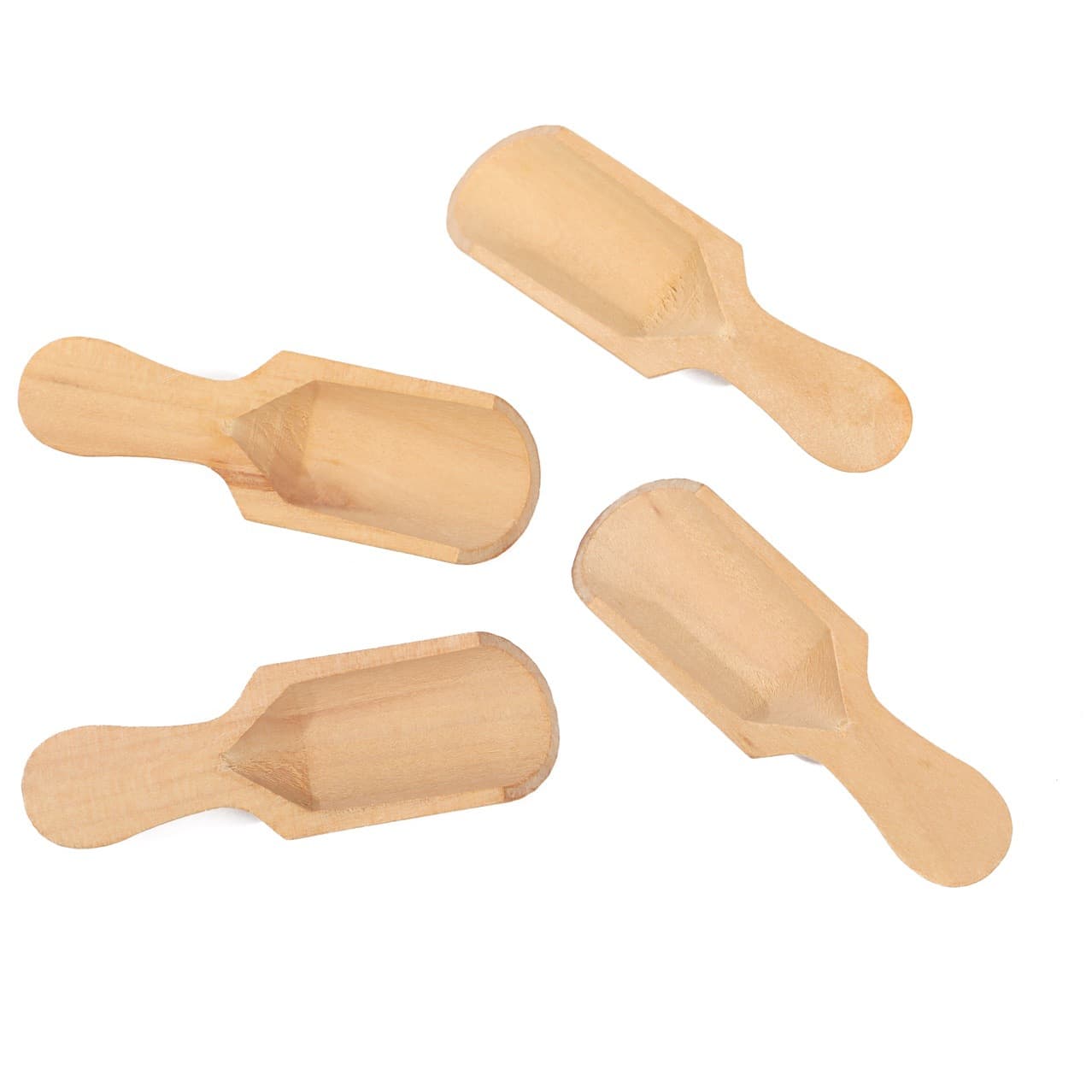 Mini Wooden Spoon Milk Powder Scoop Mini Small Spoon Beechwood Tea Spoon Seasoning Coffee Powder Spoon Wholesale