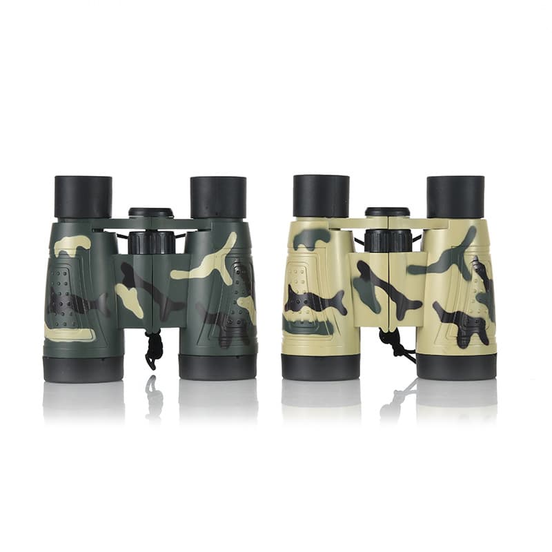 New 5X30 Kids Camouflage Binoculars, Dual-High-Definition Student Science Exploration Outdoor Travel Portable Telescope