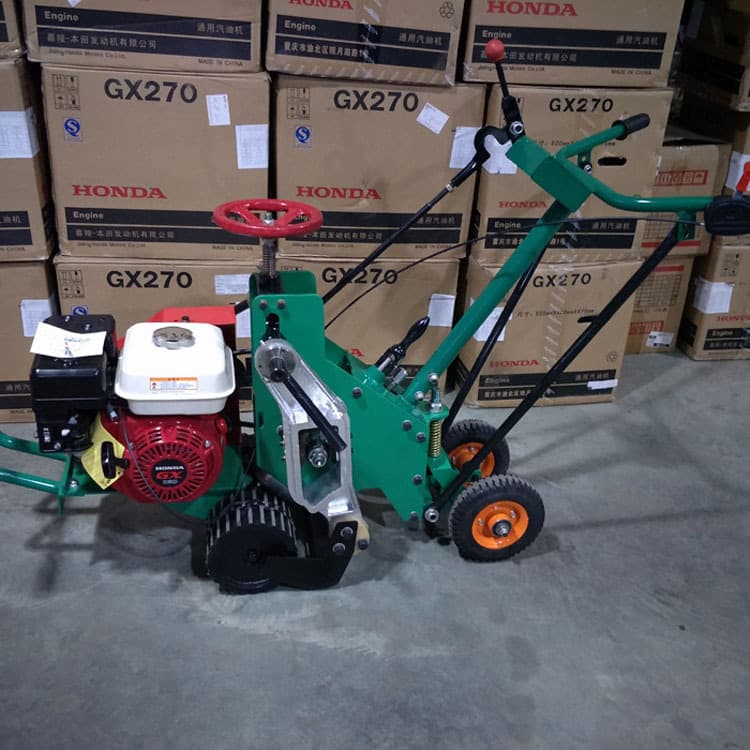 Multi-functional lawn transplanter, small gasoline lawn mower, Manila lawn mower