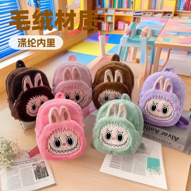 Cute bags, new cross-border cartoon plush toys, backpacks, girly handbags wholesale