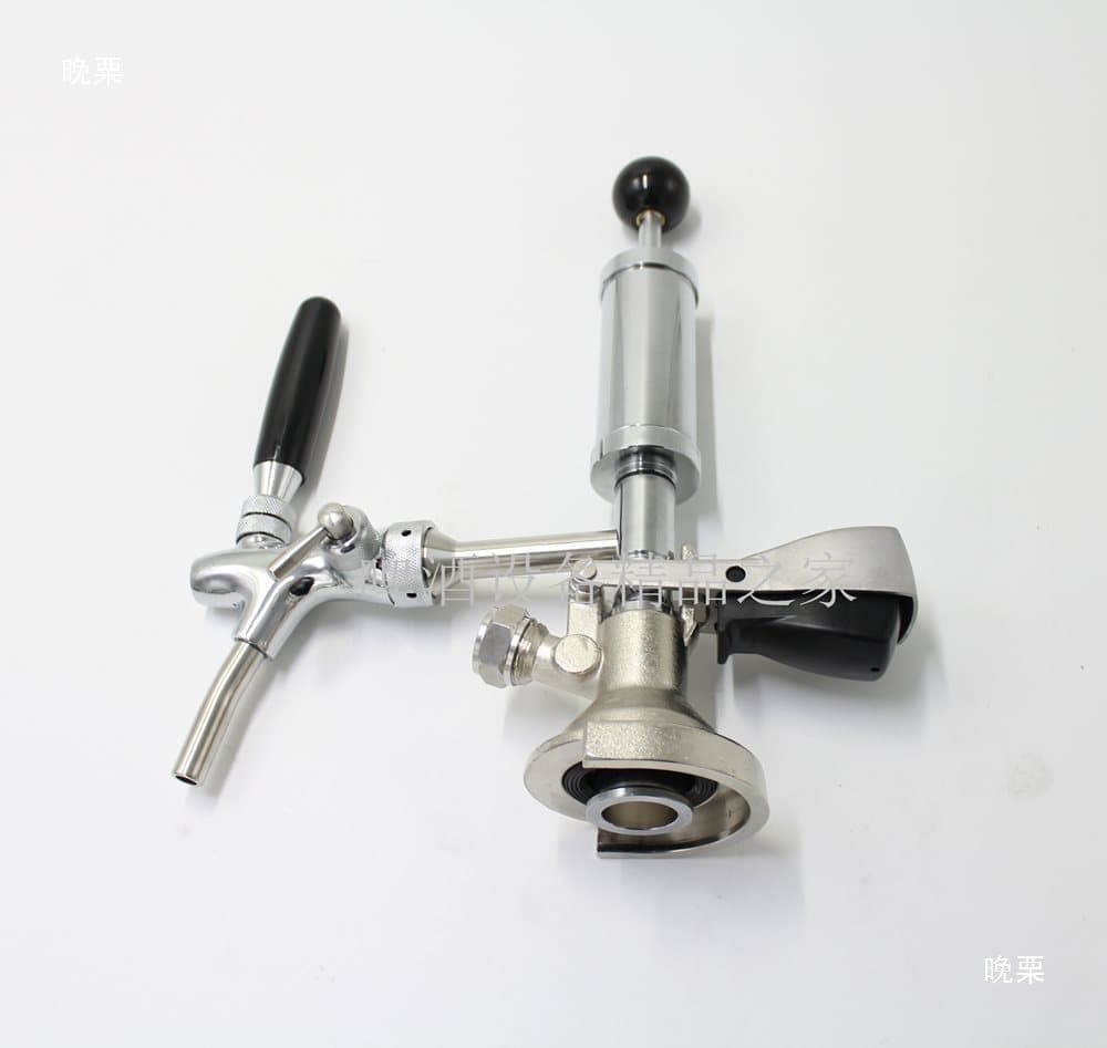 Stainless Steel Outdoor Keg Beer Dispenser Craft Beer Simple Manual Beer Dispenser Plate Type and Well Type Beer Pump