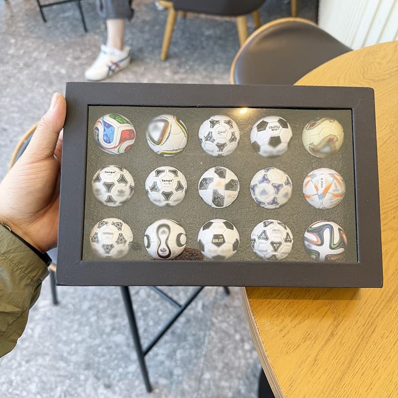 Soccer Ball Pendant Keychain Exquisite Decoration FIFA World Cup Trophy 2026 USA-Mexico-Canada Commemorative Gift for Men and Women