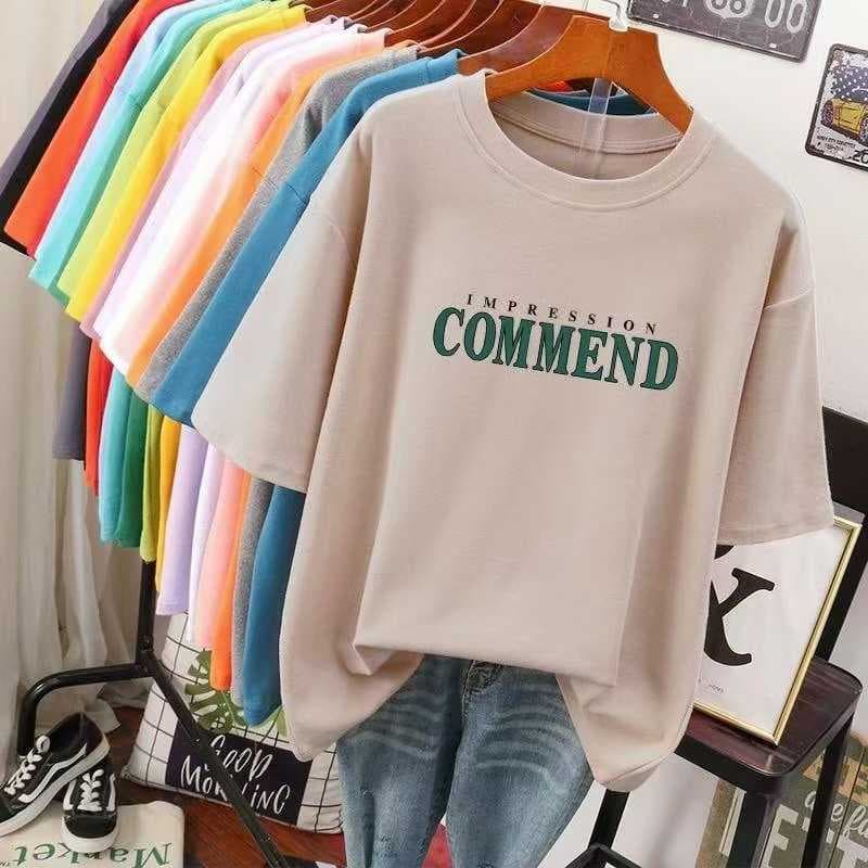 Summer T-Shirts for Middle-Aged and Elderly Women, Plus Size, Slimming, Loose Fit, Stylish, Age-Reducing, Versatile, Fashionable, and Casual