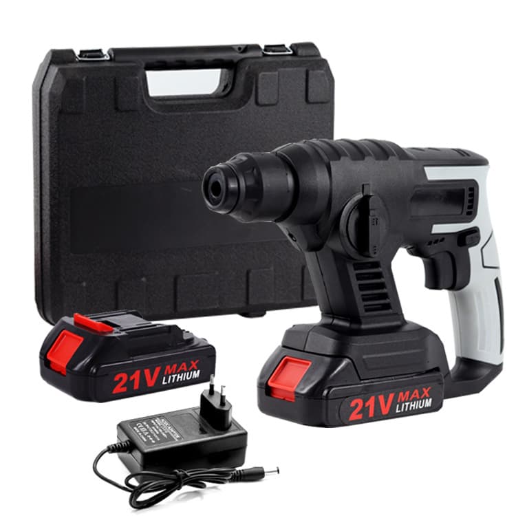 Cordless Rotary Hammer Lithium Battery Electric Hammer Industrial Drill Construction Renovation Brushless High Power Factory Direct
