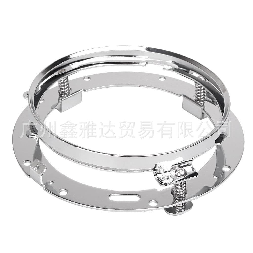 Suitable for Harley Motorcycle Jeep Wrangler 7-Inch Headlight Fixed Protection Round Bracket Headlight Modification Bracket