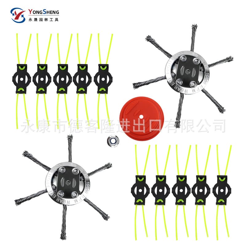 Small Lithium Electric Grass Cutting Machine Special Steel Wire Grass Cutter Universal Fit for Lawn Care And Garden Tools