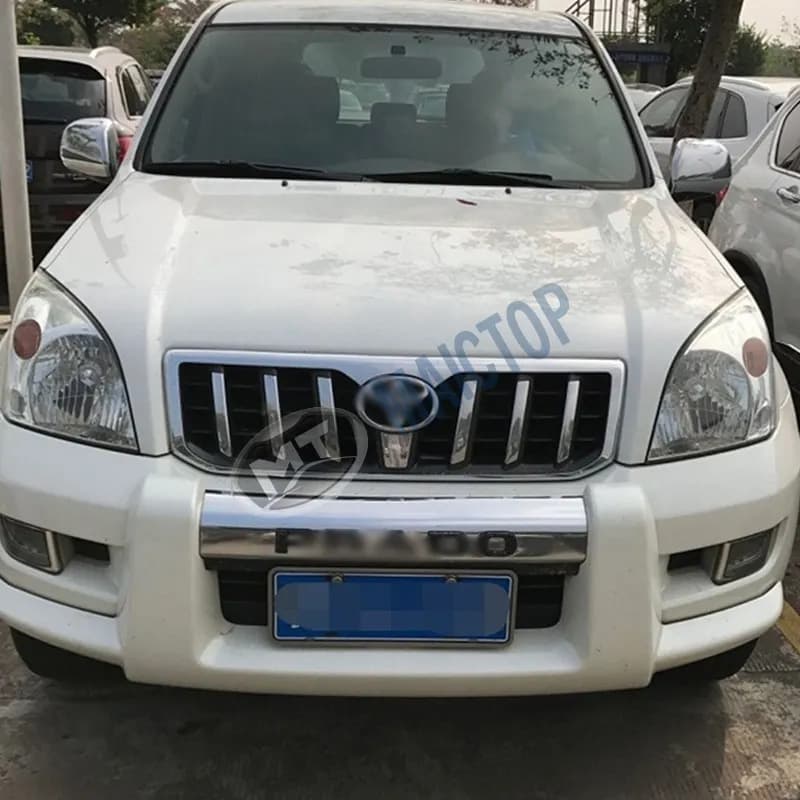 Front bumper guard with lights for 2003-2009 Toyota Prado Land Cruiser Prado