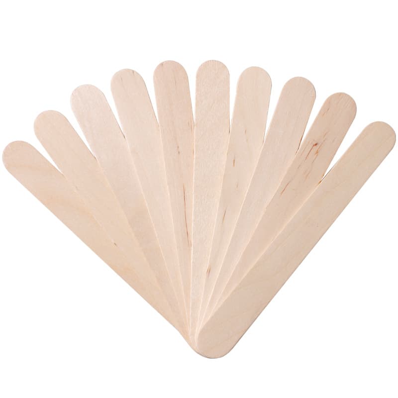 Beauty Hair Removal Wax Stick Waxing Spatula Wooden Stick 100pcs Bagged Multiple Sizes