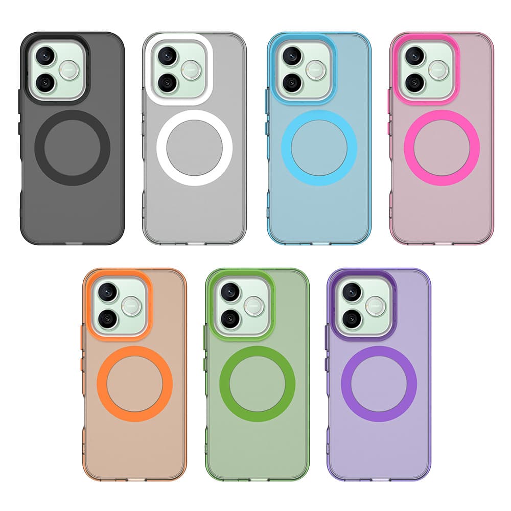 Cross-border applicable to Honor 600 candy magnetic phone case Honor X9D skin-feel matte anti-fall protective cover