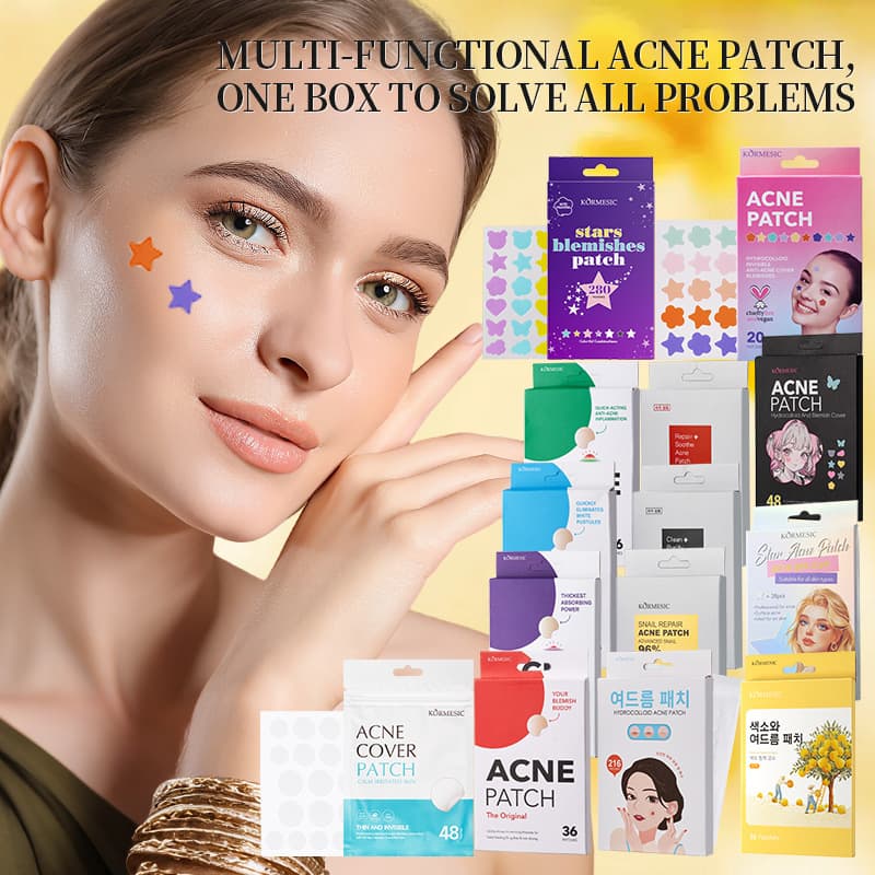 Amazon Breakout KORMESIC Acne Patch Acne Patch Facial Care Cross-Border Foreign Trade Manufacturer