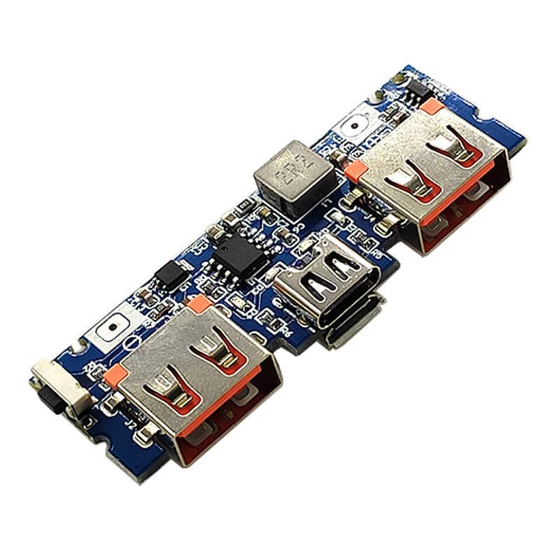 Type-C Power Bank Board 5V 2.4A Portable Power DIY Mainboard Boost Module 3.7V Lithium Battery