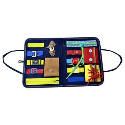 C Cross-Border Exclusive Handmade DIY Infant Educational Toy Pack Dressing Learning Board Children Early Education Pack