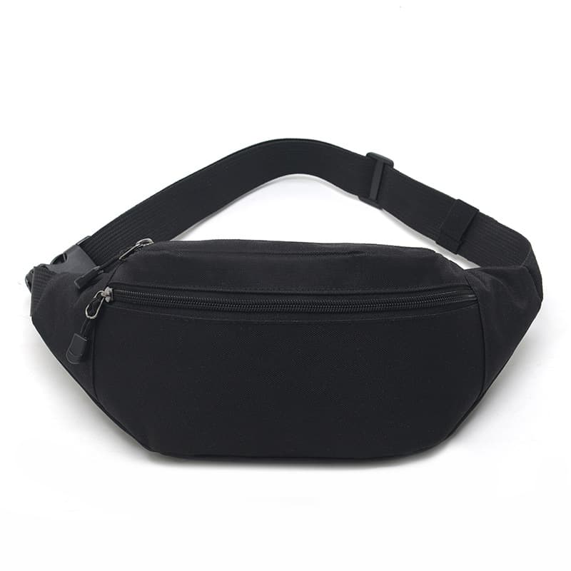 Oxford Fabric Waterproof Outdoor Multi-Layer Sports Phone Waist Bag for Men, Durable New Crossbody Hiking Bag