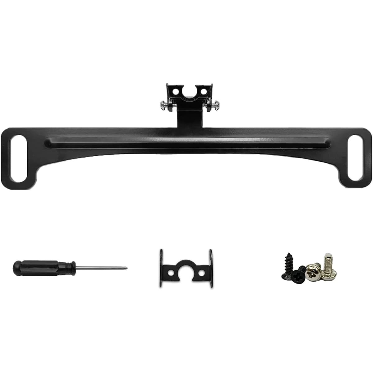 Universal Car Rear View Camera License Plate Bracket, Dashcam Rearview Mirror Kit Accessories Rear View Bracket
