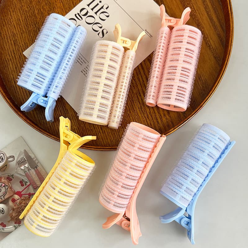 French Curl Roller, Big Volumizing Clip for Air Bangs, Hair Curler for Students, Drop Shipping, No Damage Hair Clips