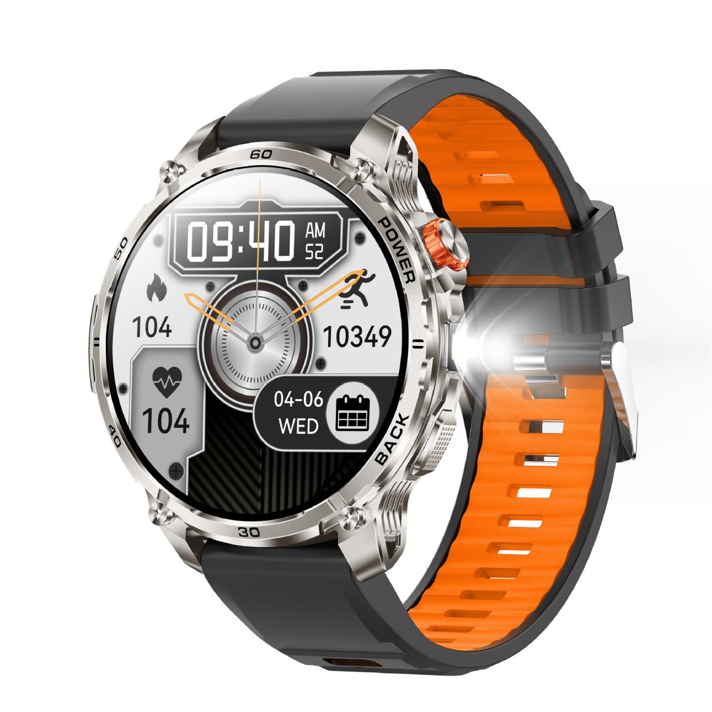 New Cross-Border iW07 Smart Watch Bluetooth Call Voice Assistant Anti-Fall Heart Rate Blood Pressure Blood Oxygen Outdoor Sports