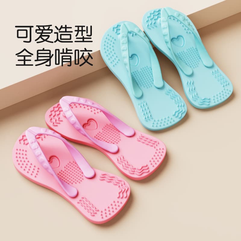 Popular Baby Teether Flip-Flops Baby Food Grade Silicone Teething Stick Mother and Baby Supplies Teether Toys Wholesale