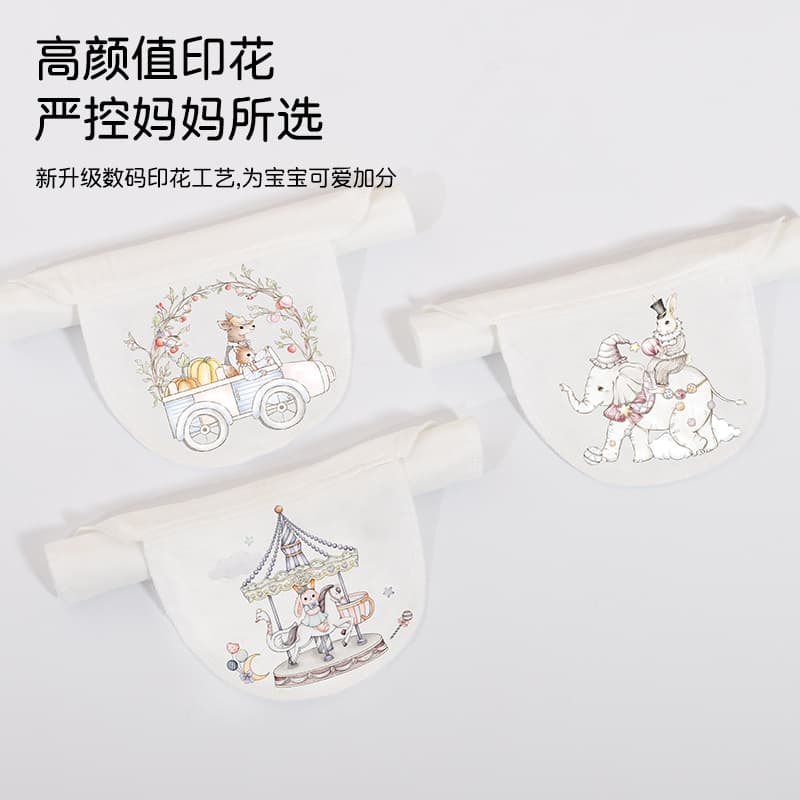 Sweat-absorbing towel bamboo cotton class A kindergarten boy girl back pad towel sweat-stopping all-cotton gauze infant baby sweat barrier