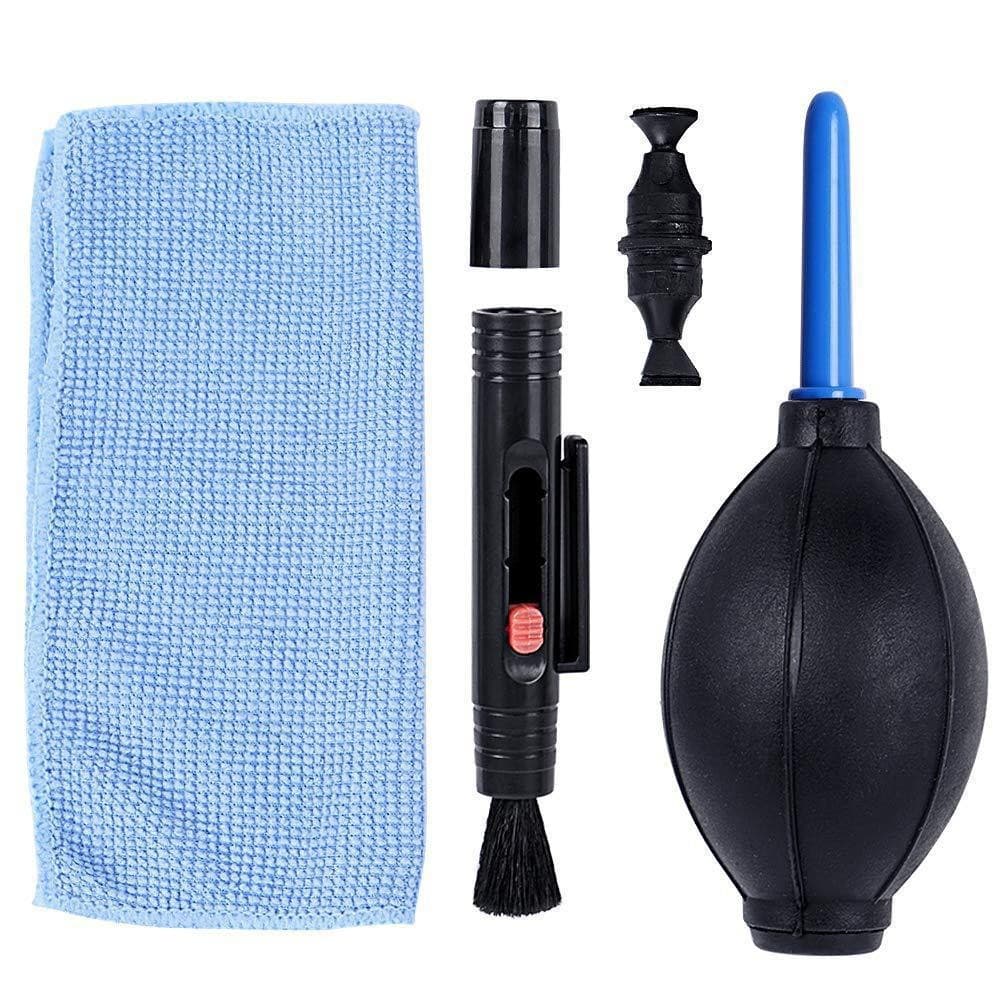 Camera Lens Cleaning Kit Balloon Single Reflex Leather Tiger Dust Removal Three-piece Set Digital Camera Cleaning Supplies
