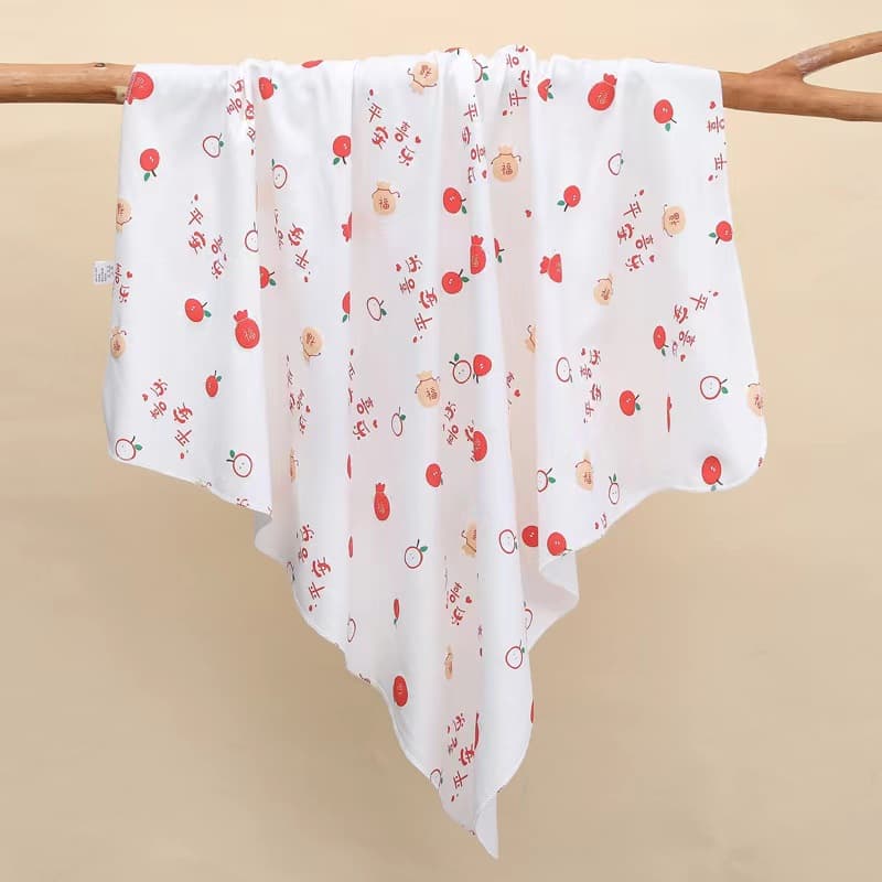 Newborn Swaddle Bag Single Baby Knitted Cotton Cartoon Bag Delivery Room Essential Baby Swaddling Towel Anti-Startle Bag Wholesale