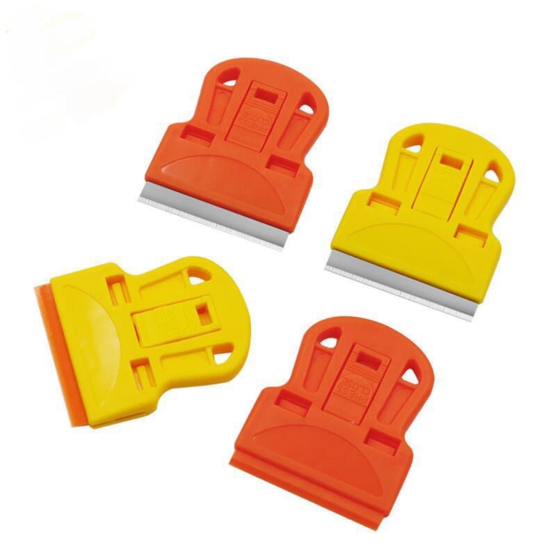 Wholesale cleaning scrapers, single-head glass cleaning scrapers, car window tinting cleaning and adhesive removal tools.