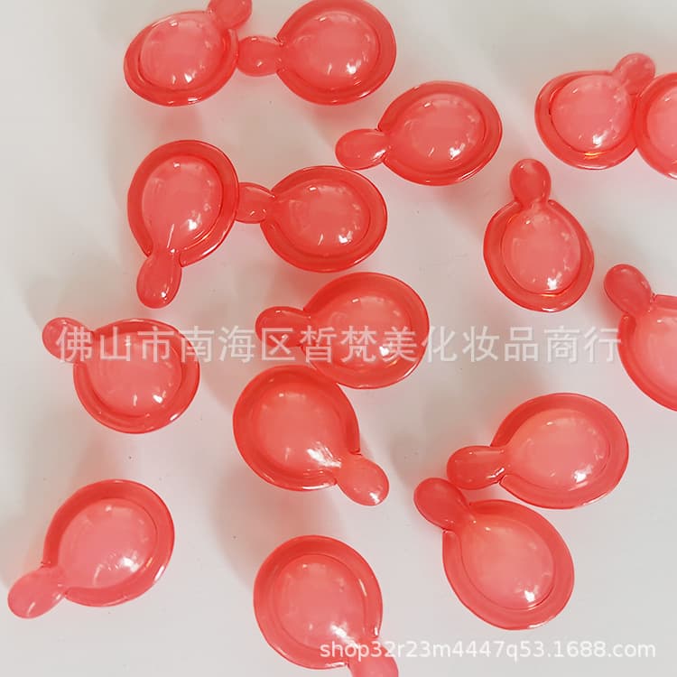 Semi-finished multi-peptide capsules, hydrating and moisturizing cosmetic essence capsules, cosmetic capsules, repairing liquid skin care