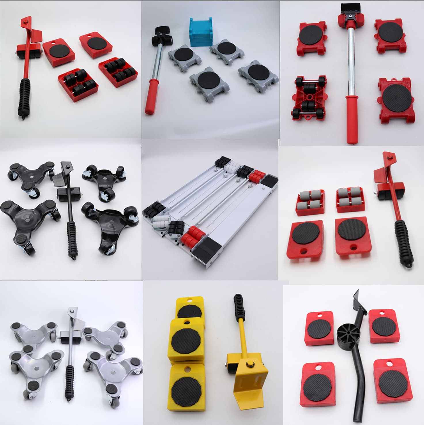 Heavy Lifting Mover, Universal Wheel Furniture Mover Tool, Moving Bed Roller, Effort-Saving Mover