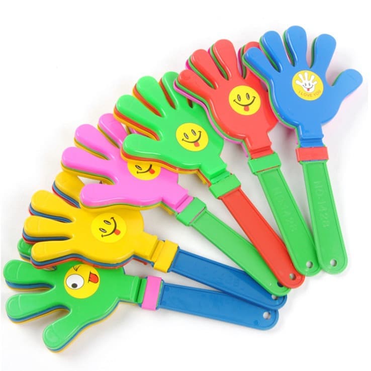 28CM Large Hand Clappers Plastic Toy Applause Paddles New Material Clappers Wholesale