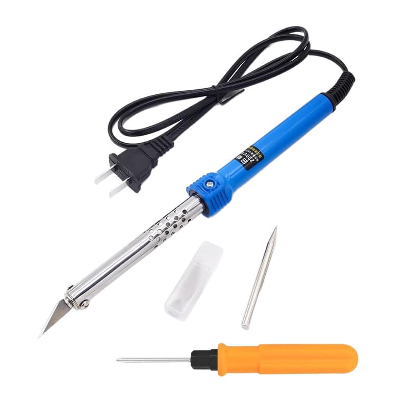 Garden Soldering Iron and Hot Knife 2-in-1 for Flower Pot Hole Punching, Cutting, DIY Home Crafting, New Industrial Grade