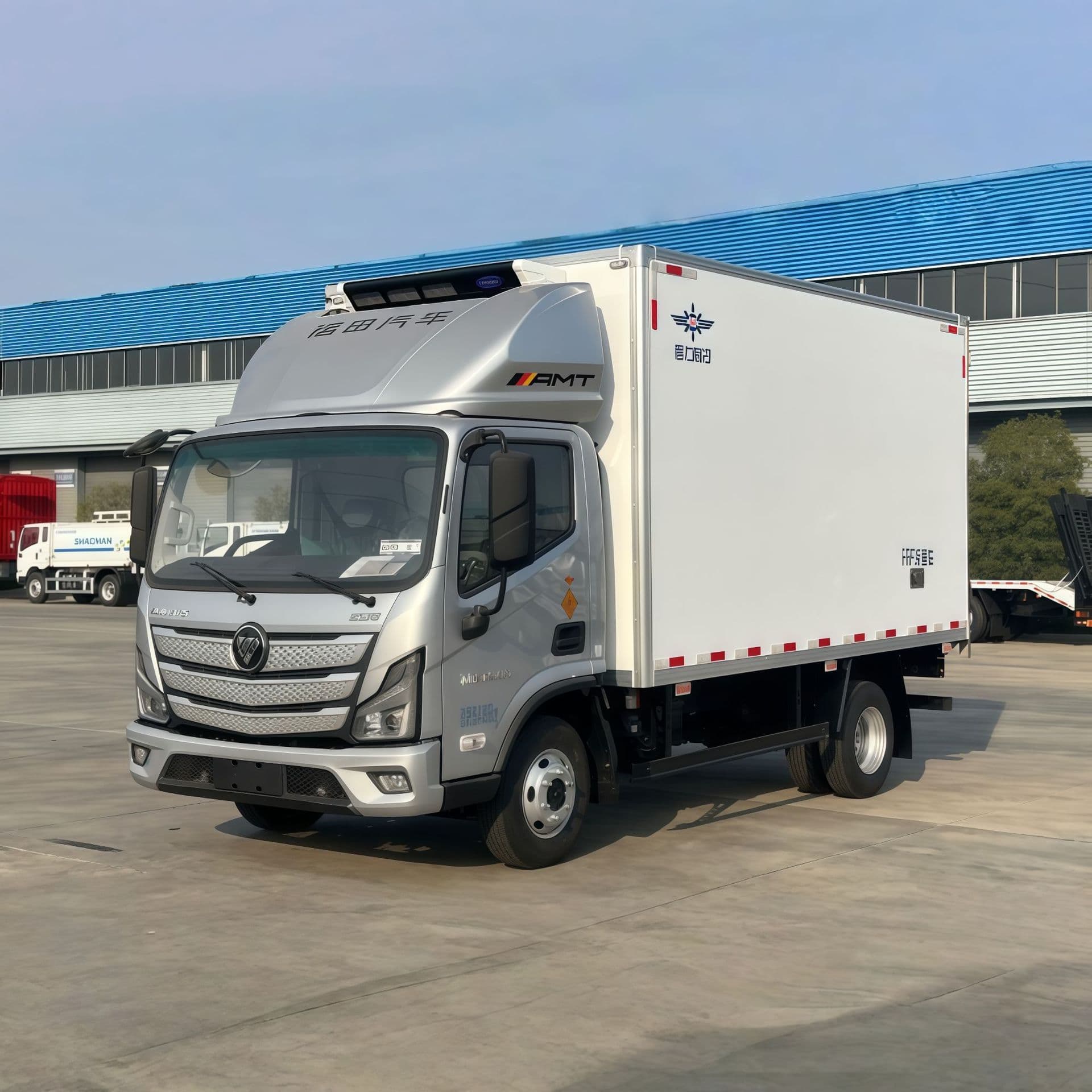 4.2m Refrigerated Truck Cold Chain Box Truck New Automatic Frozen Food Insulated Vehicle Constant Temperature Truck