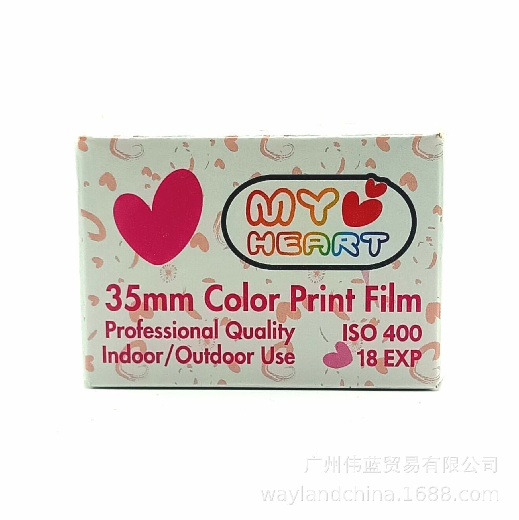 18-EXP 400 ISO Color Film Waterproof Retro Camera 18EXP Sweet Love Manufacturer Direct 135 Film 35mm