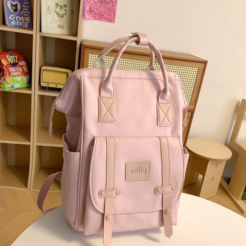New Fashionable Lightweight All-match Mummy Bag Baby Go Out Insulation Bottle Milk Warehouse Bag Large Capacity Handbag Schoolbag