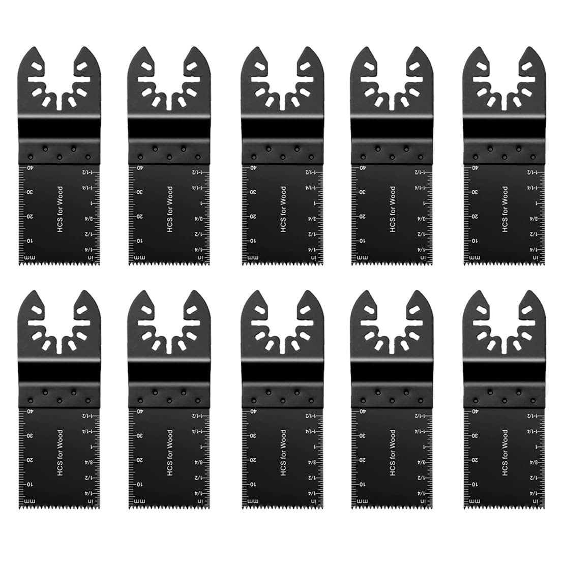 10pcs Mixed Universal Oscillating Saw Blade Set, High Carbon Steel, Cross-border Export, Quick Installation Universal Accessories