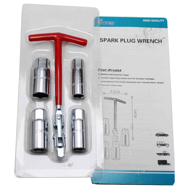 Car Spark Plug Socket Wrench 16mm 21mm Spark Plug Removal Tool