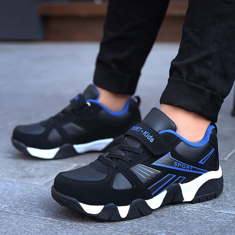 Wholesale Campus White Shoes for Boys, Children's Running Shoes, Primary and Middle School Students' Sports Shoes for Export