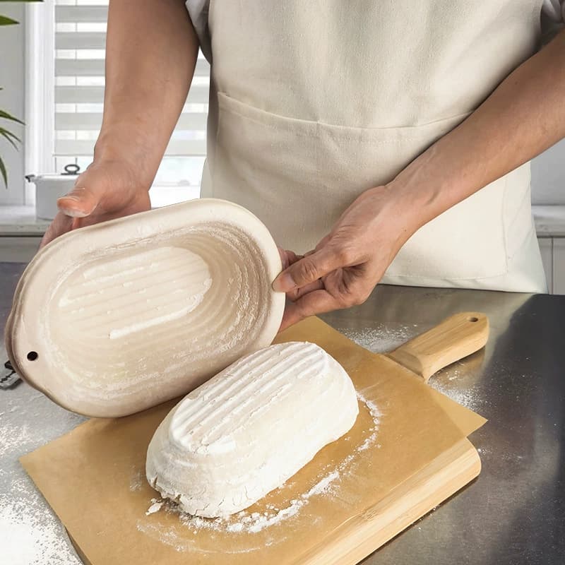 Bread Fermentation Basket Round Oval Country Bread Fermentation Basket Home Baking Dough Fermentation Mold