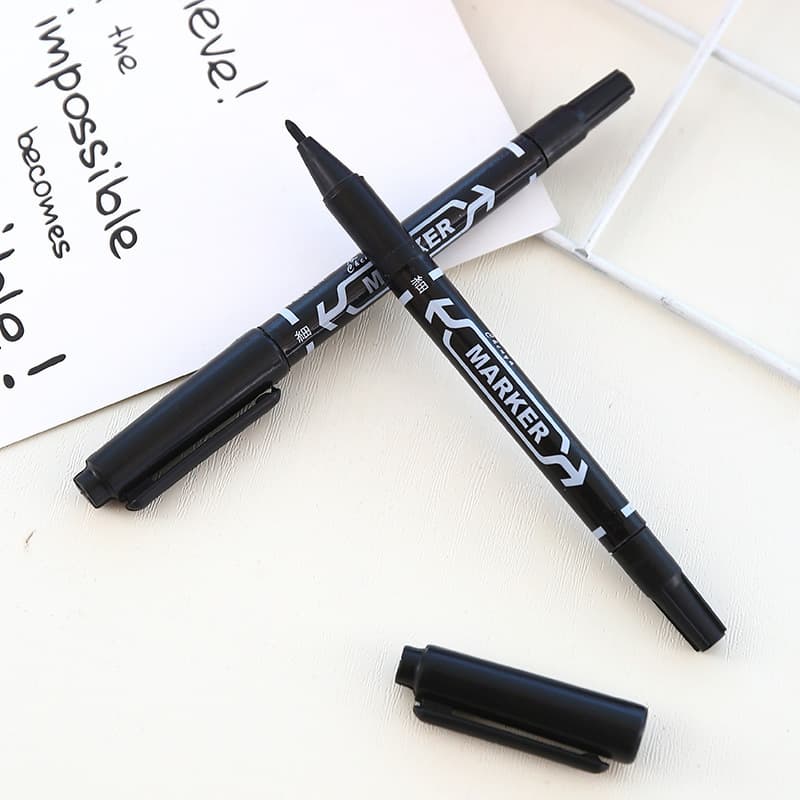 Wedding Marriage Registration Pen Black Signature Creative Gift Book Bookkeeping Festive Writing Pen Wedding Exquisite Vertical Style