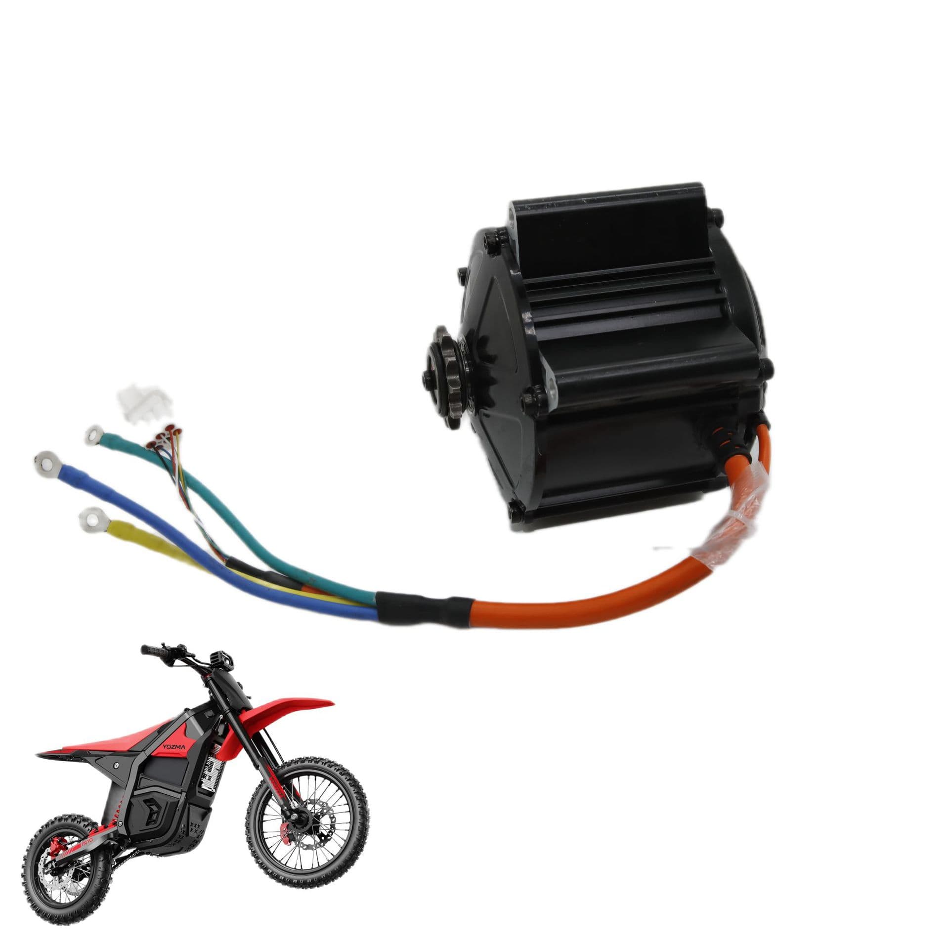 Yozma in10 original electric off-road motorcycle engine motor cross-border export parts accessories upgrade and modification