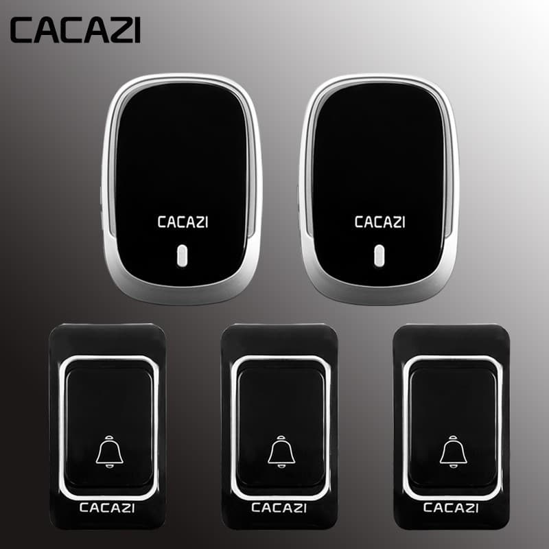 K01 Home Wireless Doorbell AC Digital Music Doorbell Ultra-Long Range Remote Caregiver Call Bell Caller