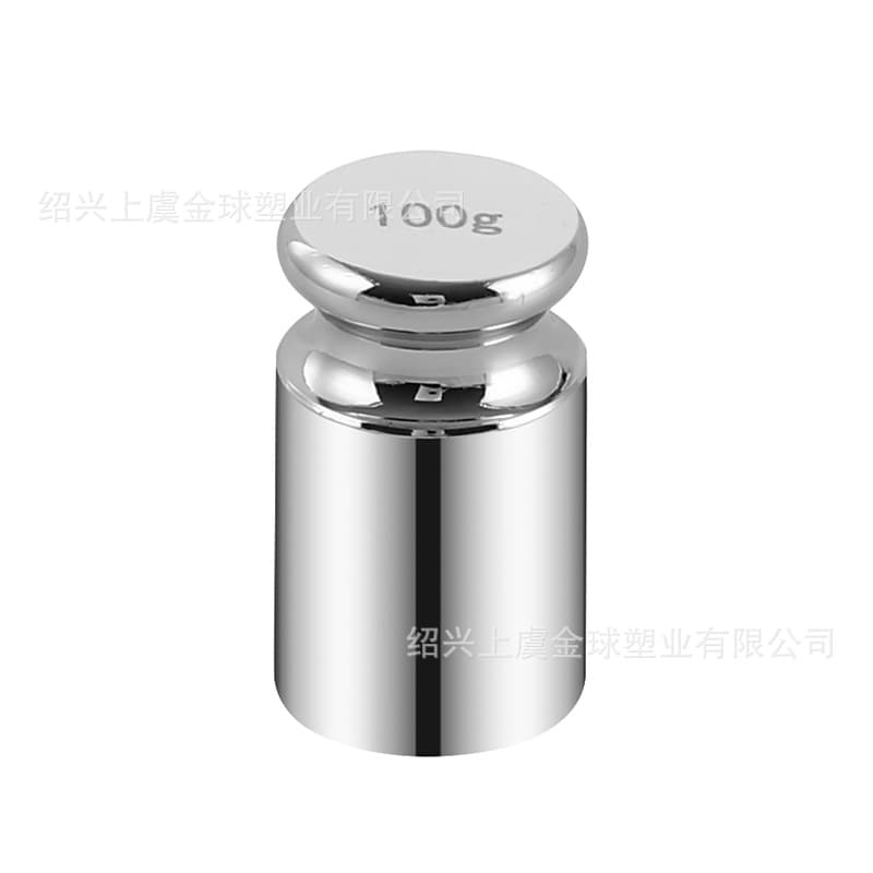 100g chrome-plated integrated weight, M1 grade standard calibration weight, for calibrating electronic balances, teaching instruments, weights.