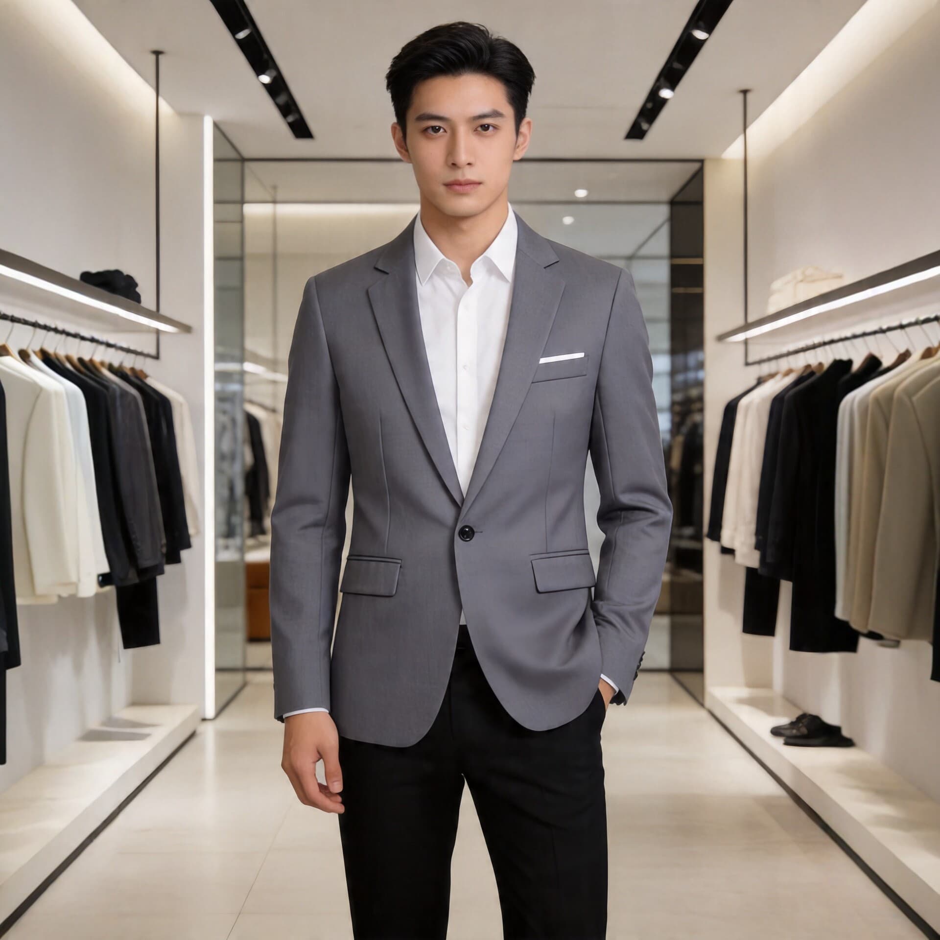 Danxi New Men's Slim Business Casual Suit Jacket Light Luxury Danxi Casual Clothes Commuting Formal Wear Wholesale